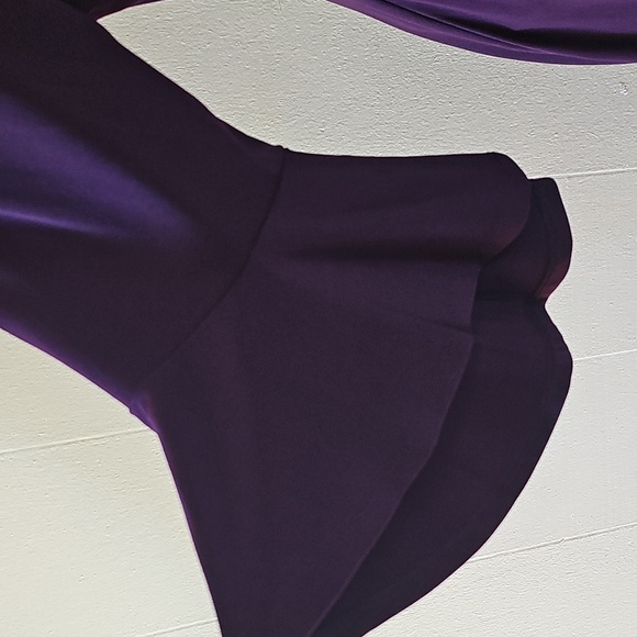 Connected Apparel Women's Dress Purple Size 14W - Picture 4 of 9